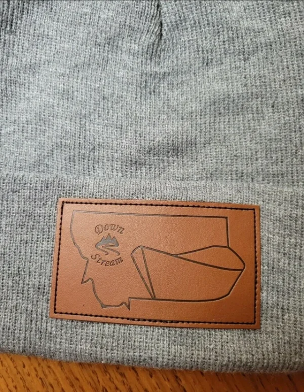 Downstream Boatworks Gray Beanie - Image 2