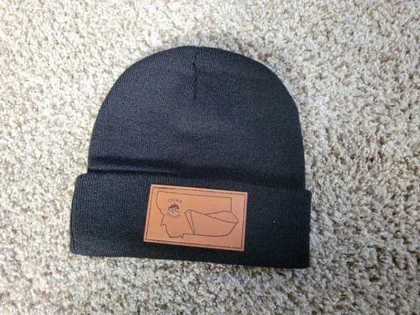 Downstream Boatworks Black Beanie