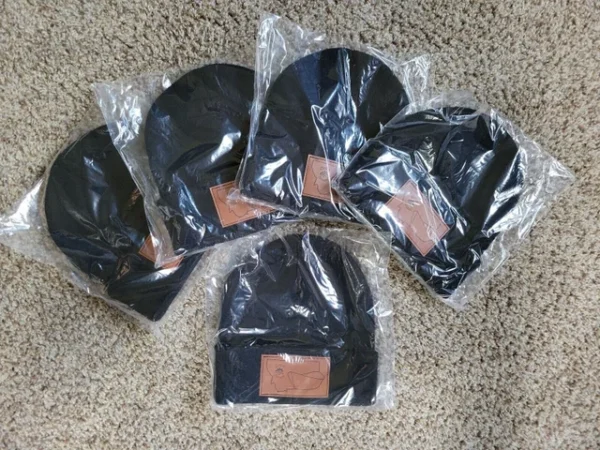 Downstream Boatworks Black Beanie - Image 2