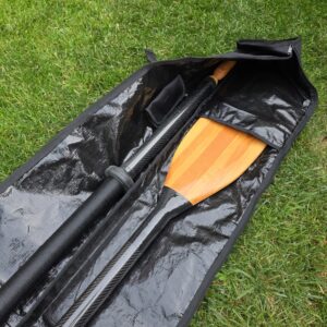 Heavy duty protective drift boat raft oar bag padded travel case