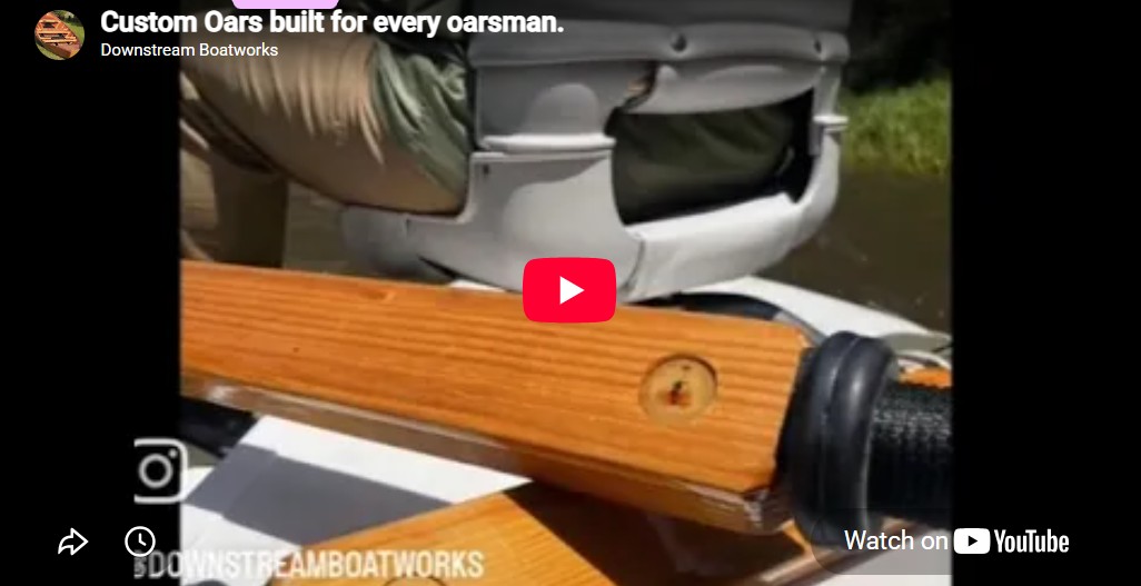 Custom Oars built for every oarsman.